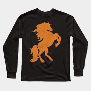 Retro Vintage Horse Long Sleeve T-Shirt